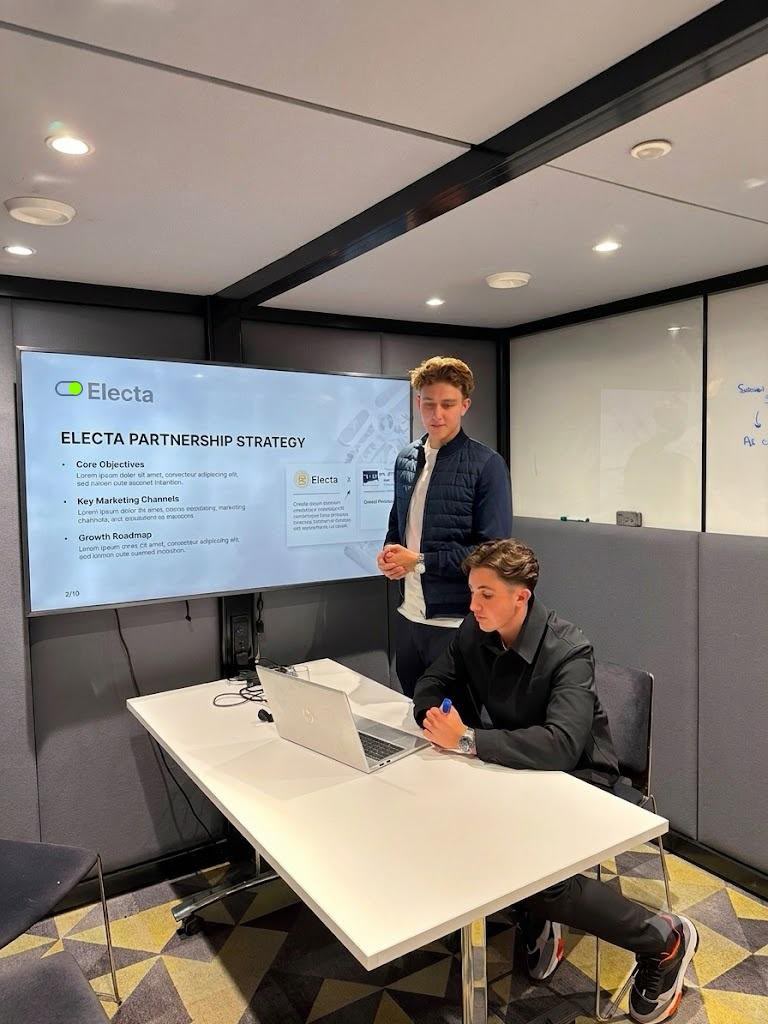 The Electa team at work